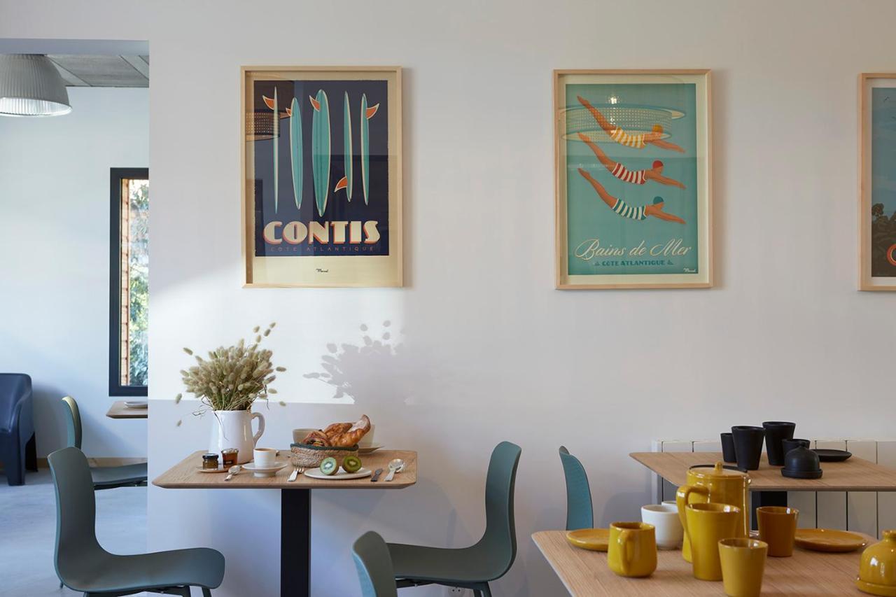 Hotel Cote Phare Contis-les-Bains Luaran gambar